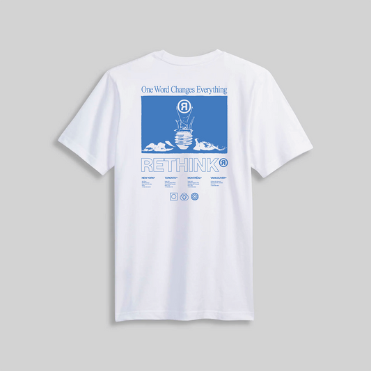 Rethink Tee® (White)